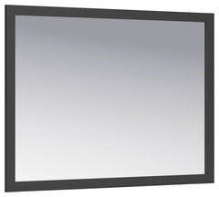 This bedroom mirror reflects your sophisticated approach to boho style. Crafted with both form and function in mind, its black finish brings trend-right beauty to morning and nighttime routines. The versatile design suits all-neutral spaces or blends with