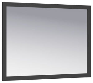 This bedroom mirror reflects your sophisticated approach to boho style. Crafted with both form and function in mind, its black finish brings trend-right beauty to morning and nighttime routines. The versatile design suits all-neutral spaces or blends with