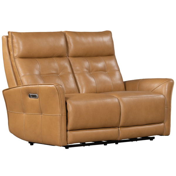 Gershwin - Power Reclining Sofa And Loveseat - Lucca Butterscotch