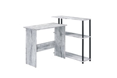 Warm, cozy while remaining functional, the Ievi Desk helps you find a good balance between work and life. It features a low bookshelf built into the right side, providing two open storage compartments for book or file organization. An elegant all wood des