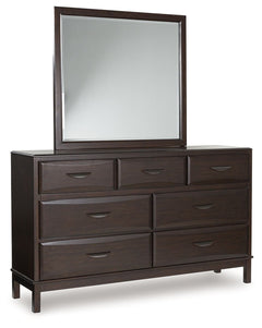 A rich, metropolitan finish. Unbeatable function. With this dresser and mirror, itâ€™s a breeze to create a casual contemporary hideaway full of style and convenience. It combines thoughtful craftsmanship and handy storage, with smooth-gliding drawers to 