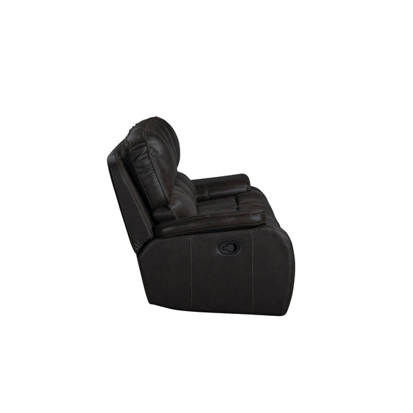Brookings - Sofa With Dual Recliner - Charcoal