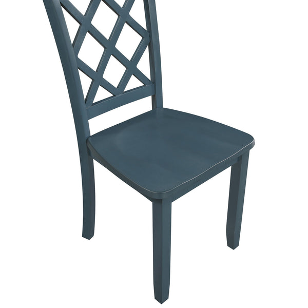 Trellis - Dining Chair (Set of 2) - Blue