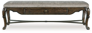  the opulent bench wows with stunning style. The look is timeless. The feel? Right at home.<