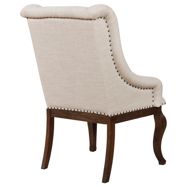 Brockway - Upholstered Arm Chair (Set of 2) - Barley Java