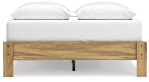 Bermacy - Light Brown - Queen Platform Bed