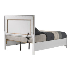 Haiden - Eastern King Bed - White