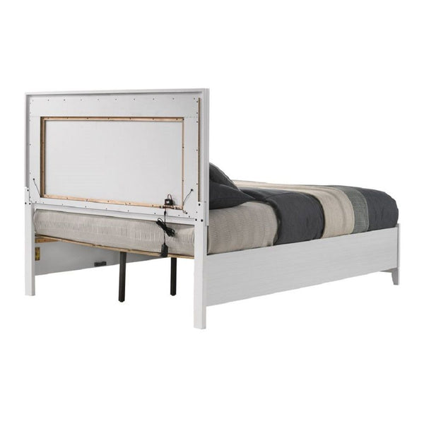 Haiden - Eastern King Bed - White
