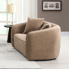 The Keith collection sofa, available in both luxurious brown and beige Chenilles, offers a perfect blend of comfort and elegance. With plush pillows and a cozy design, these sofas invite you to relax and unwind in style. Ideal for any living space, the Ke