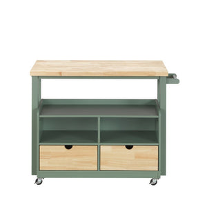  contemporary or beach decor schemes. This modern kitchen island cart feature