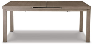  it entices with an extension feature that easily expands the table to provide additional space. T
