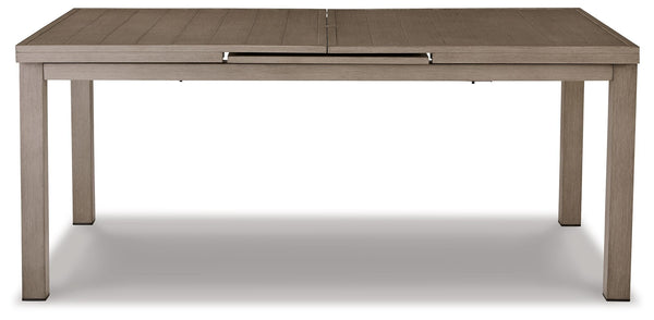  it entices with an extension feature that easily expands the table to provide additional space. T