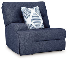 This left-arm facing power recliner is made with Next-Gen Nuvellaâ„¢ (polyester) upholstery. Pairs with other items in the series to make a sectional.<br><br><b>Additional Dimensions</b><br><ul><li>Arm height: 25-"</li><li>Seat depth: 24-"</li><li>Seat he