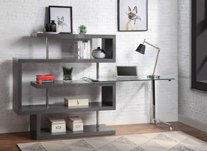  Gray & Chrome Finish