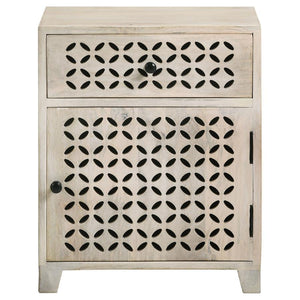  this accent table lends itself nicely to a variety of color pa