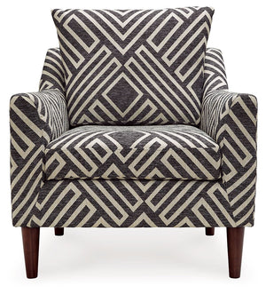 Morrilton Next-Gen Nuvella - Natural / Charcoal - Accent Chair