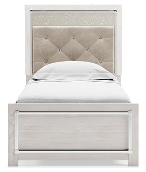 Altyra - White - Twin Panel Bed