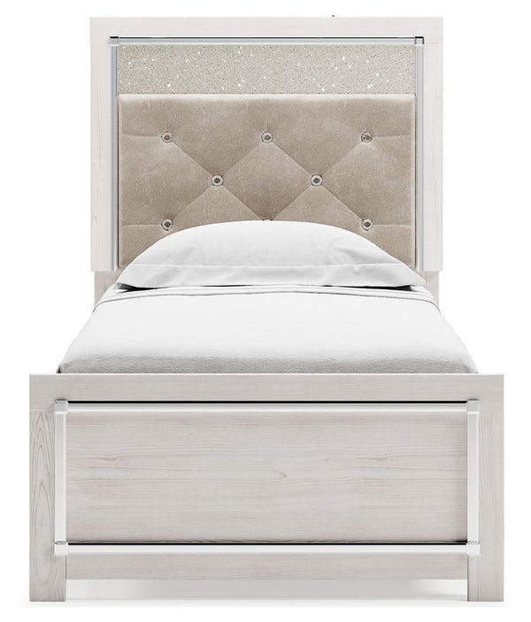 Altyra - White - Twin Panel Bed