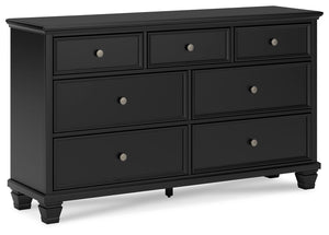 The casual design of this dresser introduces a time-honored look to your restful retreat. Spacious enough to hold all your essentials, the beautifully crafted piece is built to last. Distinctive framing gives its drawer fronts brilliant dimension. Whether
