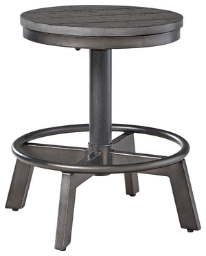 Torjin - Gray - Swivel Stool (Set of 2)