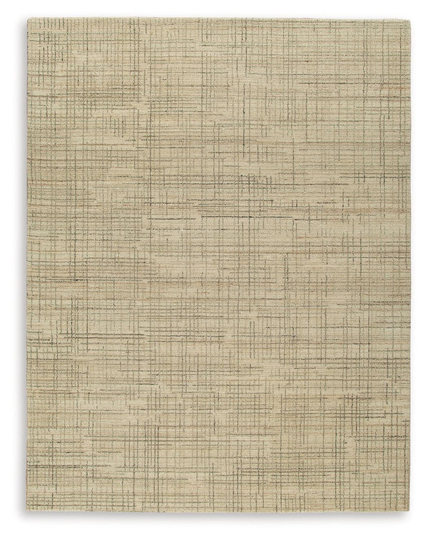 One key ingredient to any well-made living room is a rug with barefoot-friendly softness. You-'ll find thatâ€”and much moreâ€”with this area rug. Its hand-tufted pile is a pleasure for the senses, while the gorgeous plaid pattern infuses a modern sensibil