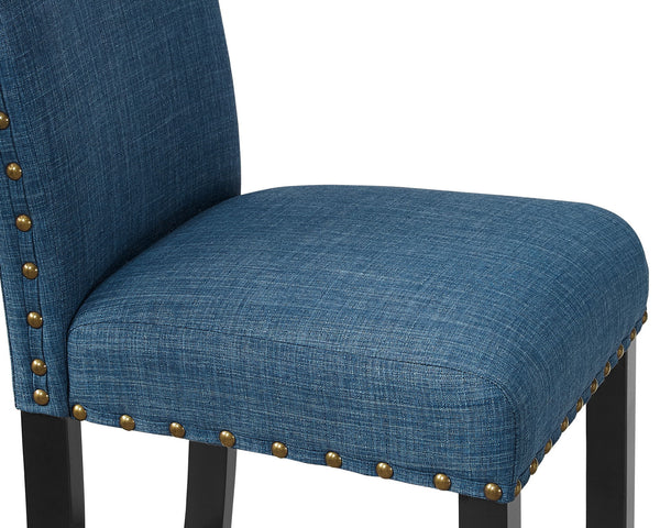 Crispin - Counter Chair (Set of 2) - Marine Blue