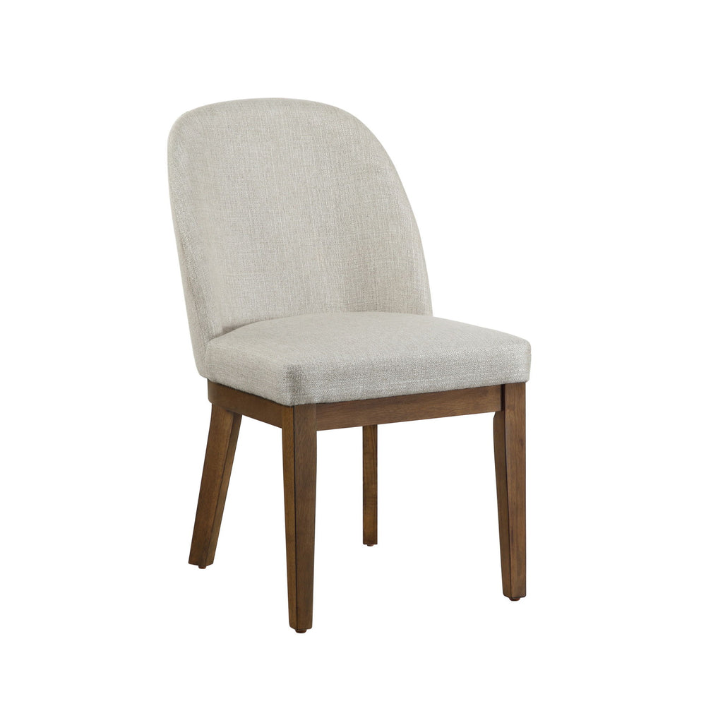 Introducing the Phoenix Dining Chair Set, a perfect blend of durability and style. Crafted with Rubberwood solids and Birch Veneers, these chairs are built to last. The clear Chestnut Brown finish highlights the natural beauty of the wood grain, adding an