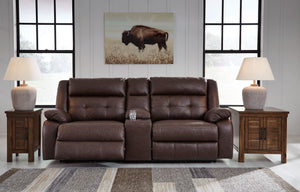 Punch Up - Walnut - 3-Piece Power Reclining Sectional