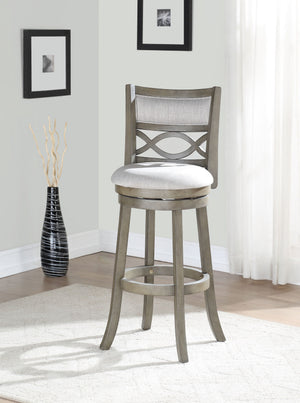 Manchester - Bar Stool - Antique Gray - Fabric