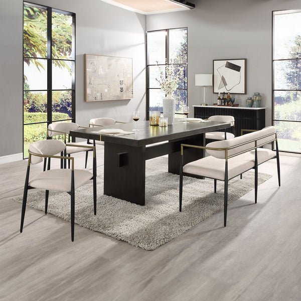  combines comfort and elegance seamlessly. The modern design is perfect for both casual meals and sophisticated