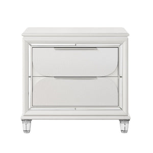  Texture Increased Design: Acrylic Crystal Legs & Embossed Drawer Front.