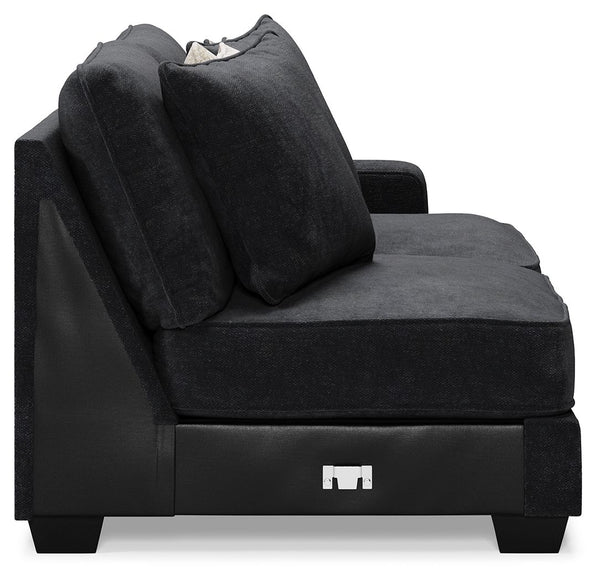 Lavernett - Charcoal - RAF Sofa