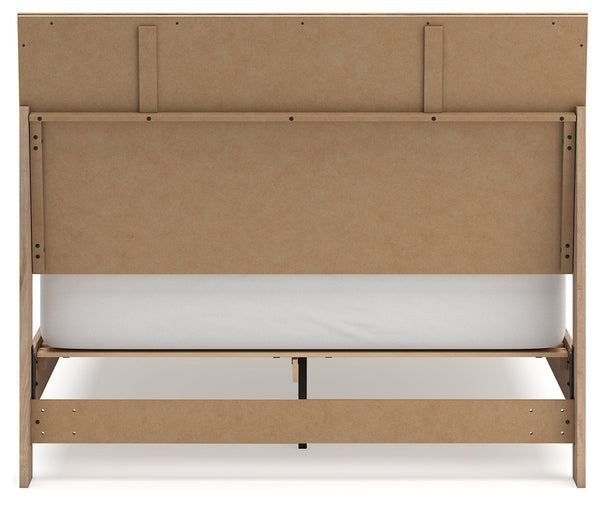 Cielden - Two-tone - Queen Panel Bed