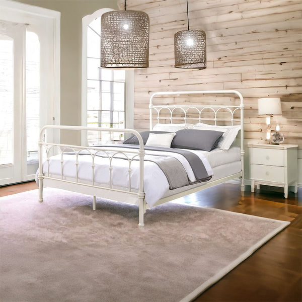 Citron - Full Bed - White Finish