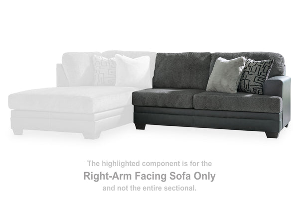 Brixley Pier - Graphite - Raf Sofa