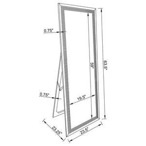  its clean rectangular silhouette is supported by an easel back for