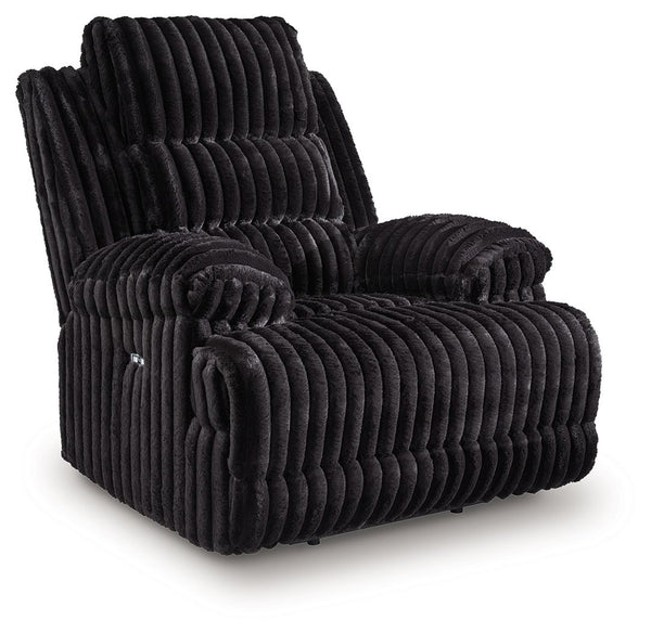 We donâ€™t know about you, but one look at this power recliner makes us want to settle in and never leave. Thereâ€™s so much to loveâ€”we-'ll start with its cozy corduroy and stylish contemporary design. Did we mention the generous seat and tall back, spe
