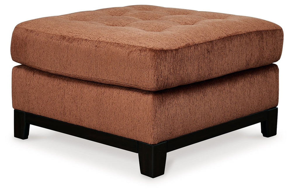 Express your uniquely chic style with this oversized ottoman. Its fresh approach to color creates a vibrant yet refined vibe in your living room that friends and family will love to lounge in. And you can count on classic comfortâ€”the plush upholstery ke