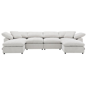 Naveen - Modular Wedge With Pillow - Ivory