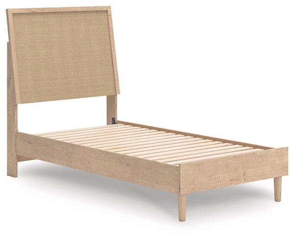 Cielden - Two-Tone - Twin Panel Bed