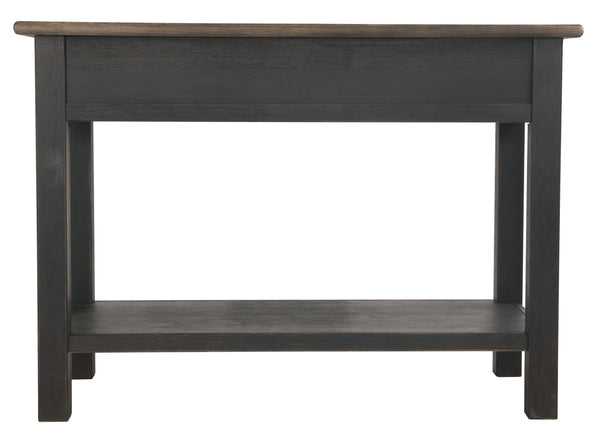 Tyler Creek - Grayish Brown / Black - Sofa Table