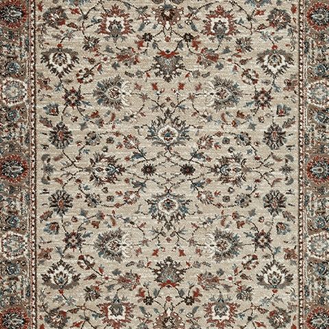 Beritham - Blue / Brown / Beige - Large Rug