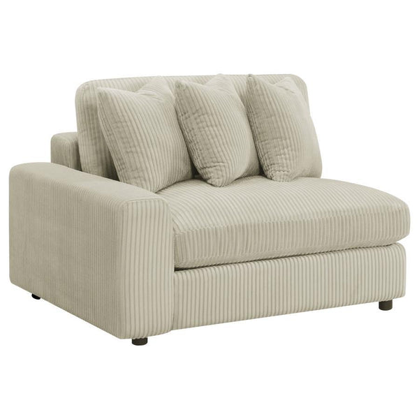 Blaine - Reversible Upholstered Chaise Sectional Sofa - Sand