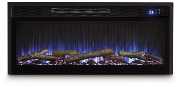  this fireplace insert with faux birch logs operates with or without infrared heat. It includ