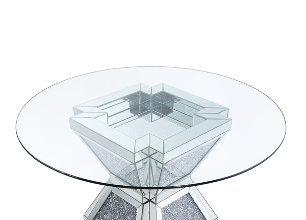 Noralie - Dining Table - Clear Glass
