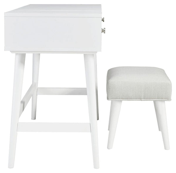 Thadamere - White - Vanity/UPH Stool (Set of 2)
