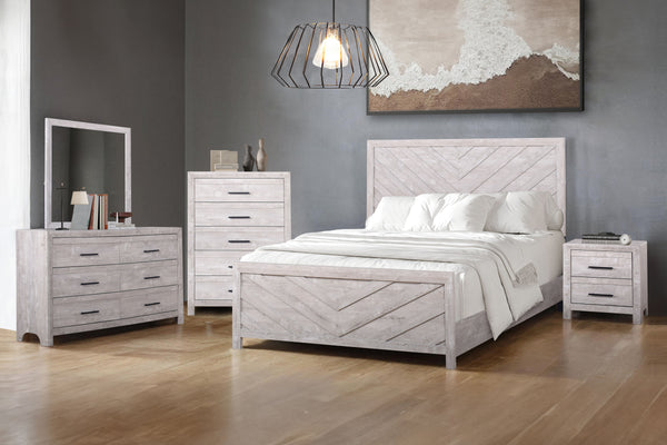  a comprehensive ensemble featuring a stylish bed