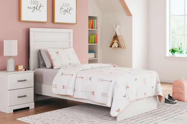  this panel bed is a fresh style awakening. A crisp