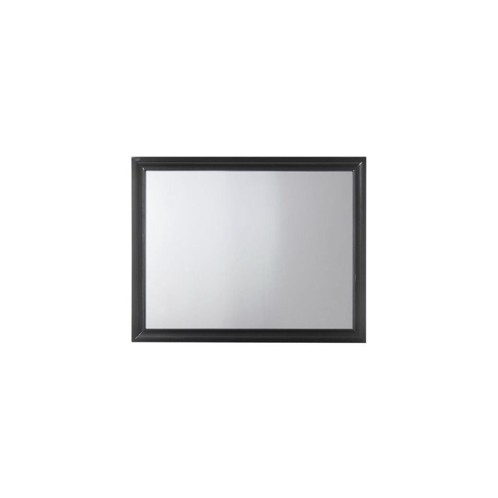 The Naima mirror offers a sophisticated look, clean lines and contemporary style. This rectangular mirror features a black frame with sleek lines. Add this mirror to your bedroom to provide an elegant style that will bring you a perfect sleek design.<br/>