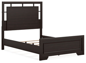 Covetown - Dark Brown - 4 Pc. - Dresser